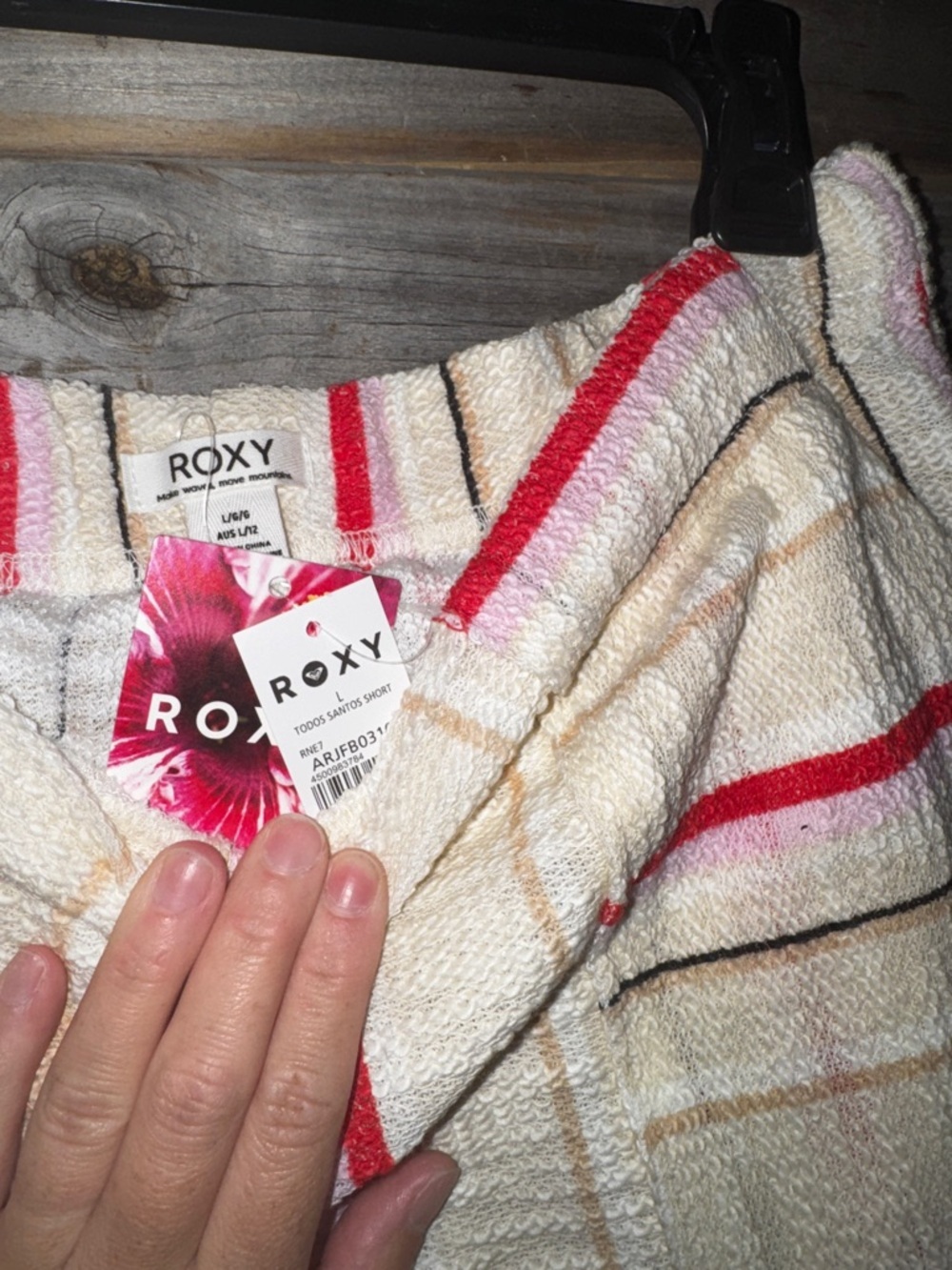 NWT Roxy shorts- todos santos shorts - size large - Picture 3 of 4